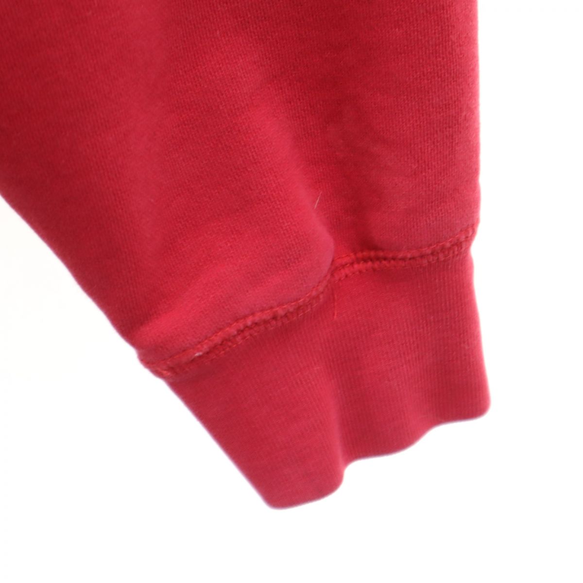 ポロゴルフ ラルフローレン 長袖 ハーフジップ トレーナー L レッド POLO GOLF RALPH LAUREN 裏起毛 メンズ