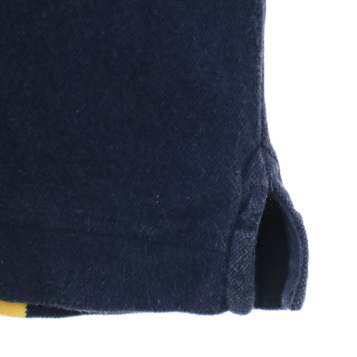 NAUTICA ノーティカ 90s オールド ストライプ柄 半袖 ポロシャツ M 鹿の子地 メンズ