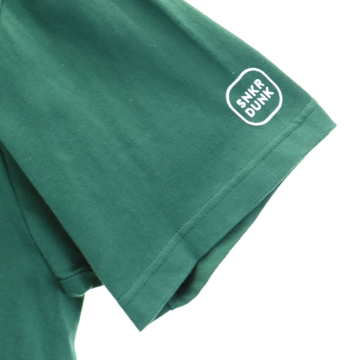 未使用 THE NETWORK BUSINESS ザネットワークビジネス プリント 半袖 Tシャツ M グリーン タグ付き メンズ