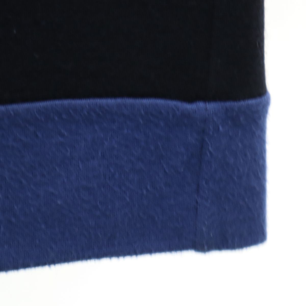 JIL SANDER ジルサンダー イタリア製 半袖 ミニワンピース 32 ネイビー×ブルー レディース