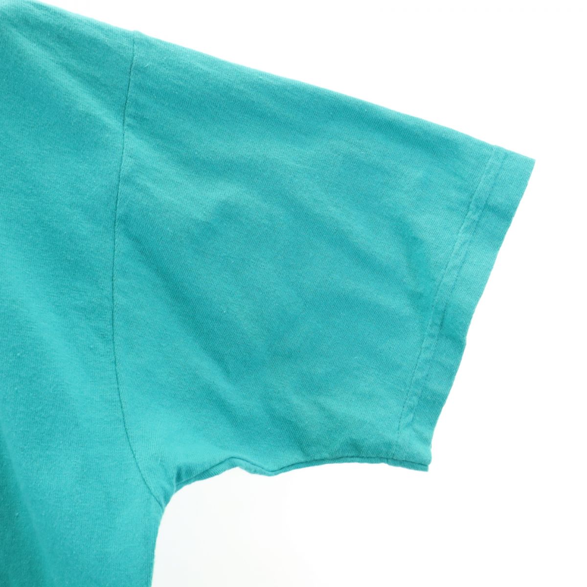 クイックシルバー 90s オールド バックプリント 半袖 Tシャツ S グリーン系 Quiksilver メンズ