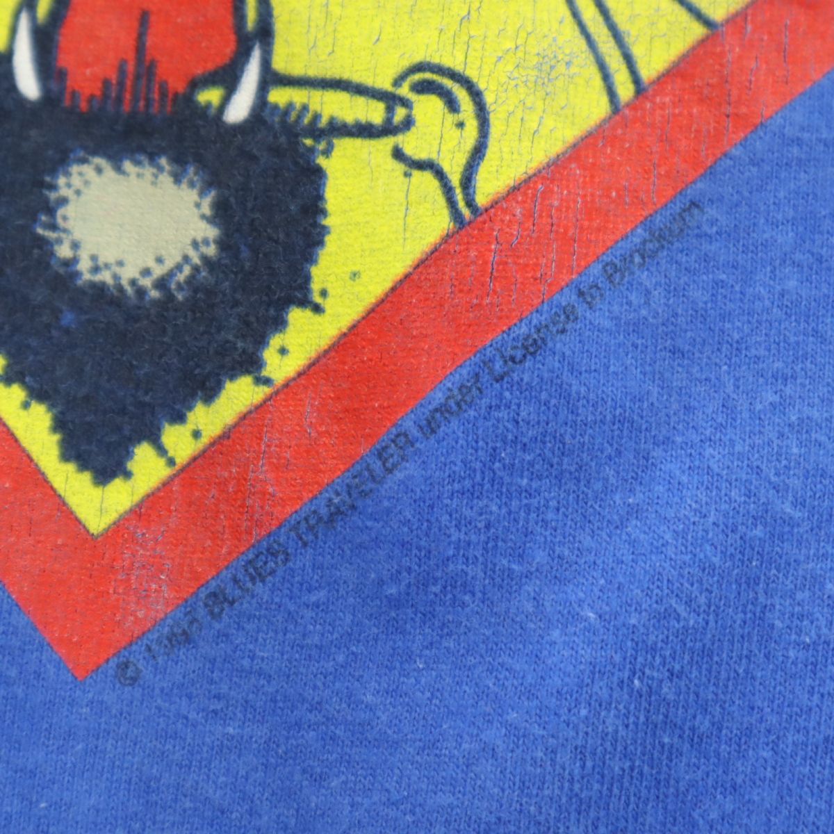 FRUIT OF THE LOOM フルーツオブザルーム 80s 90s USA製 オールド 半袖 Tシャツ L ブルー メンズ