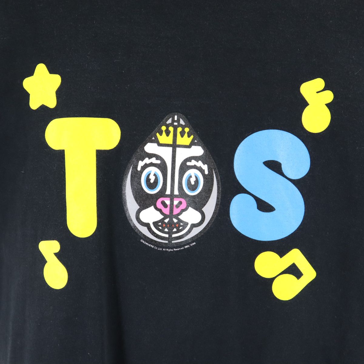 BAPE ベイプ 日本製 プリント 半袖 Tシャツ M ブラック A BATHING APE メンズ