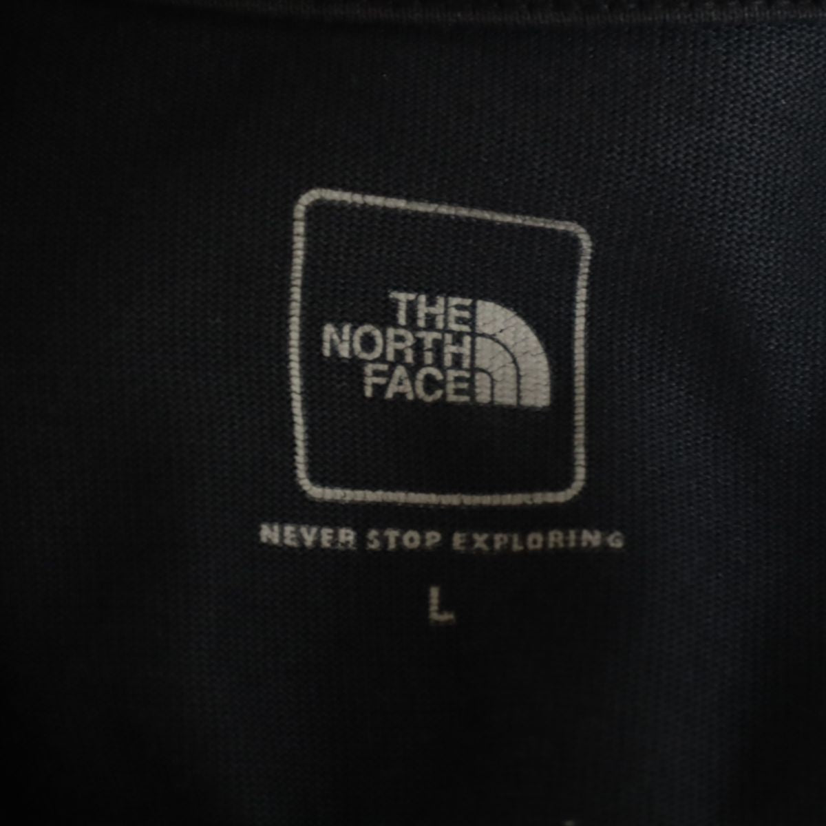 ノースフェイス アウトドア NT31902 両面プリント 半袖 Tシャツ L ブラック THE NORTH FACE メンズ