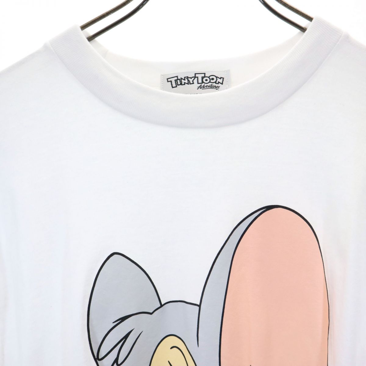 タイニートゥーンズ 90s オールド プリント 半袖 Tシャツ LL ホワイト TINYTOON メンズ