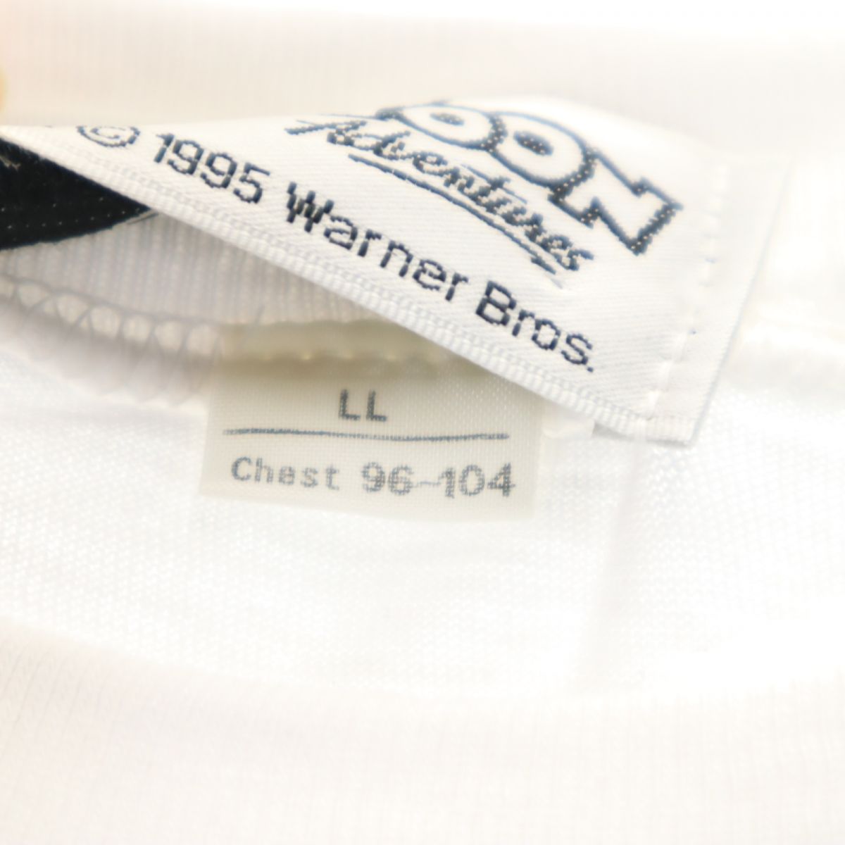 タイニートゥーンズ 90s オールド プリント 半袖 Tシャツ LL ホワイト TINYTOON メンズ