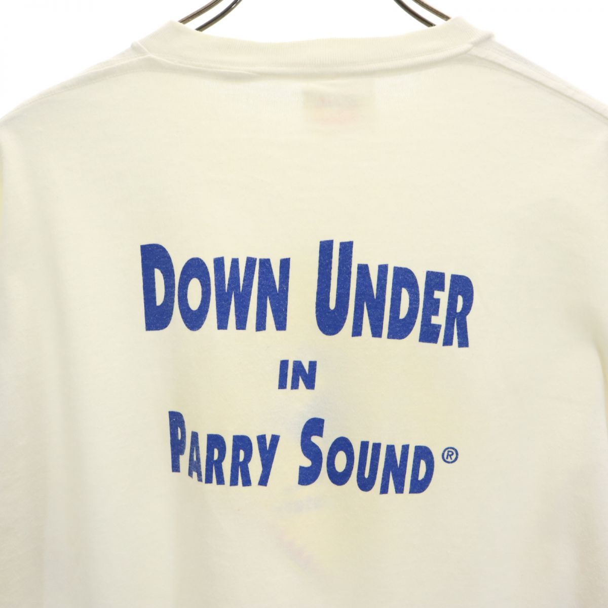 PENMANS 両面プリント 半袖 Tシャツ XL ホワイト メンズ