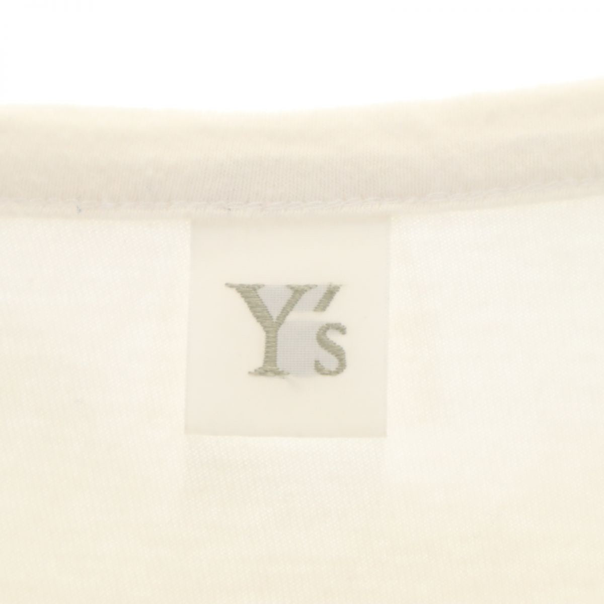 Y's ワイズ 日本製 半袖 Tシャツ 2 白 レディース