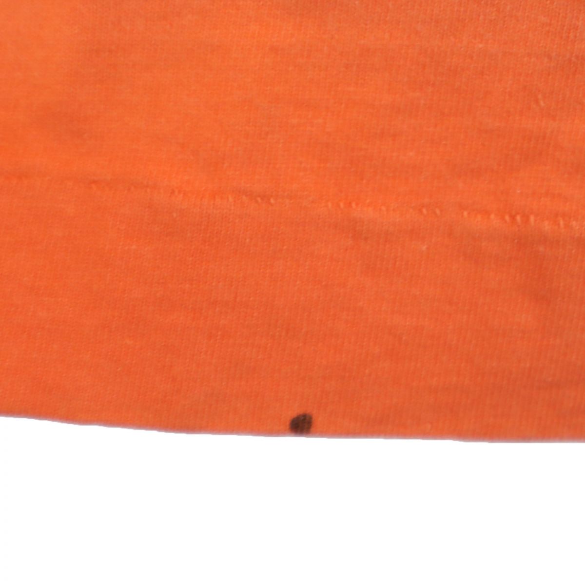 A BATHING APE アベイシングエイプ 両面プリント 半袖 Tシャツ M イエロー×オレンジ メンズ