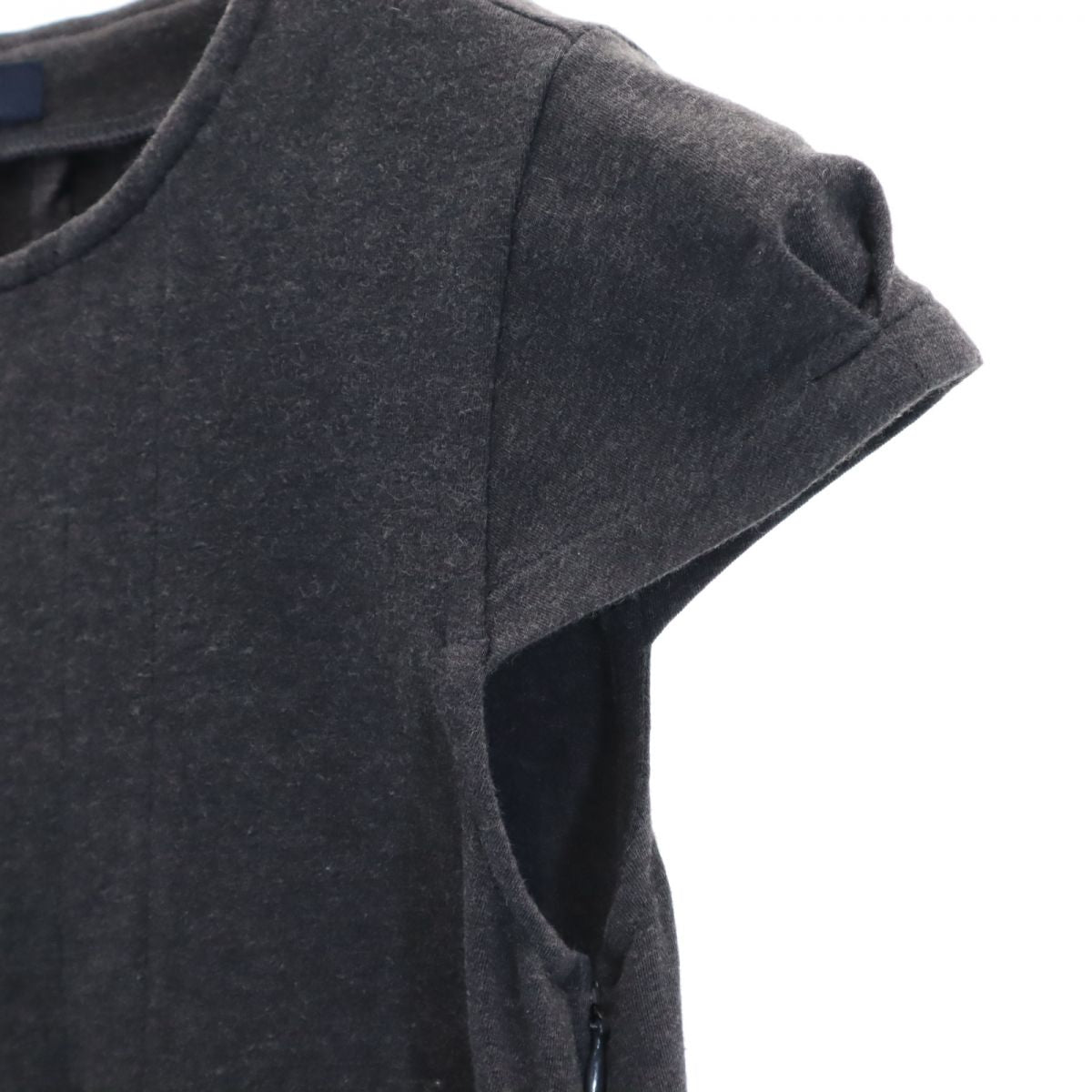 Burberrys バーバリーズ 三陽商会 日本製 半袖 チュニック 150A グレー フレンチスリーブ キッズ