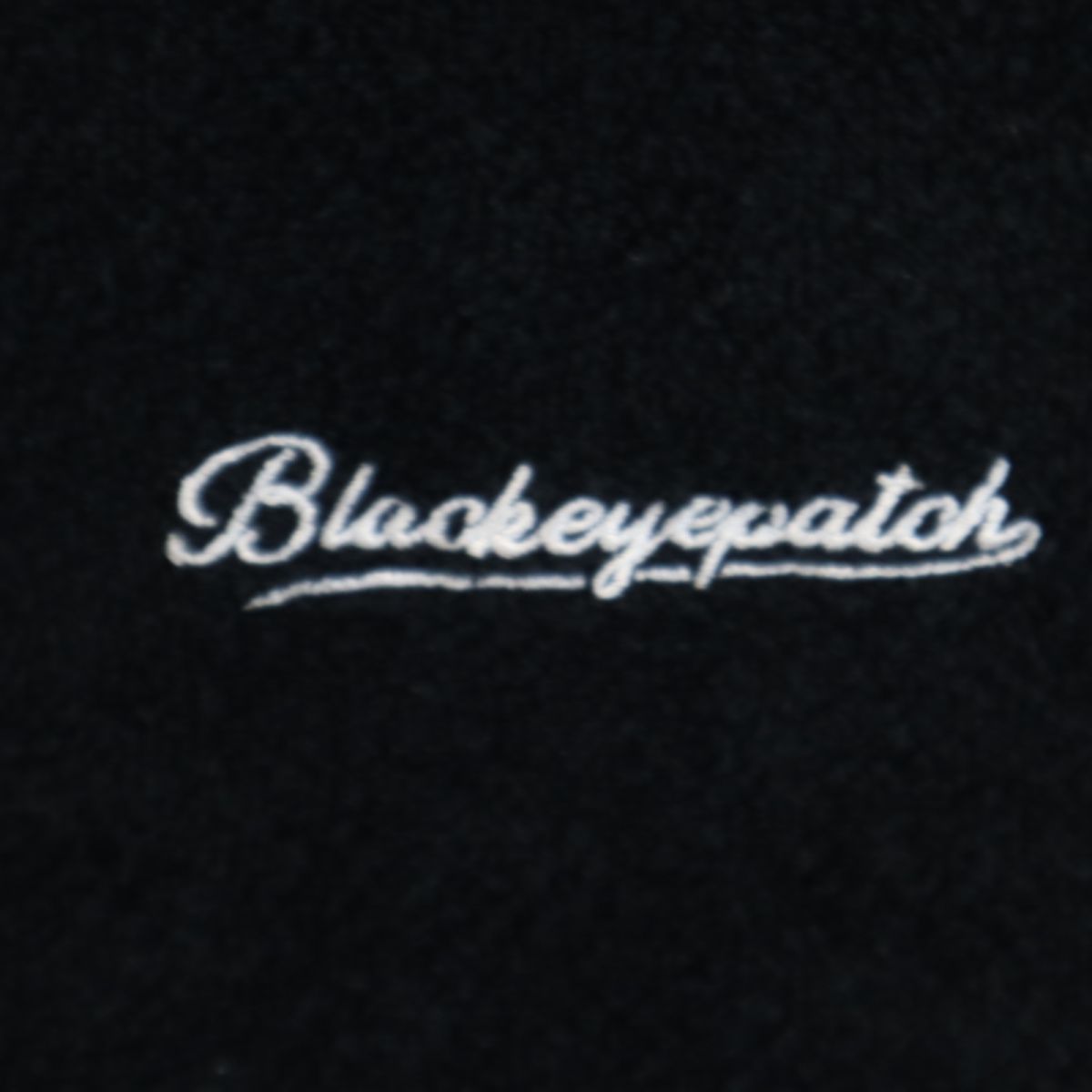 THE BLACK EYE PATCH ブラックアイパッチ 半袖 ポロシャツ S ブラック パイル地 メンズ