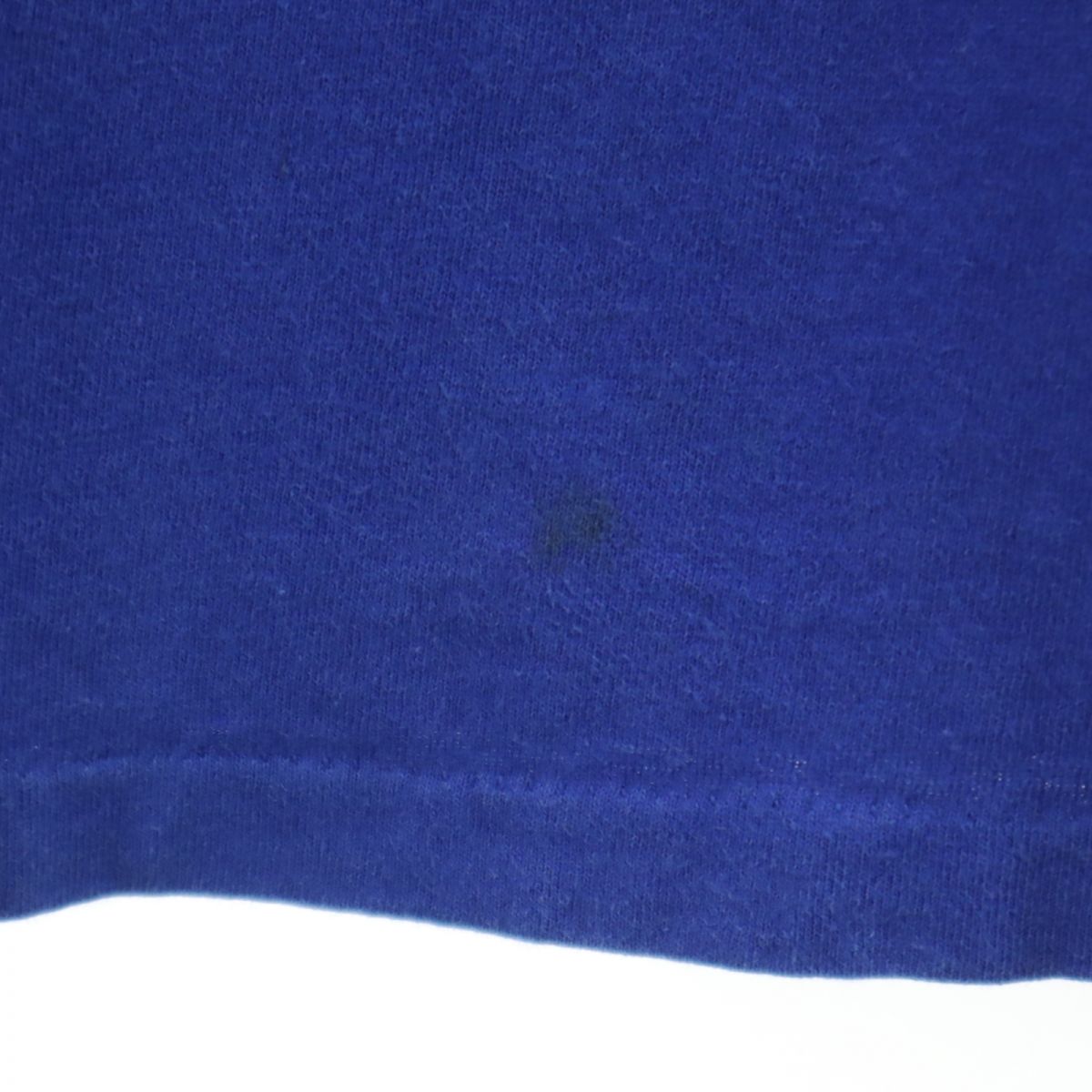 ステューシー 90s USA製 紺タグ オールド プリント 半袖 Tシャツ L ブルー STUSSY メンズ