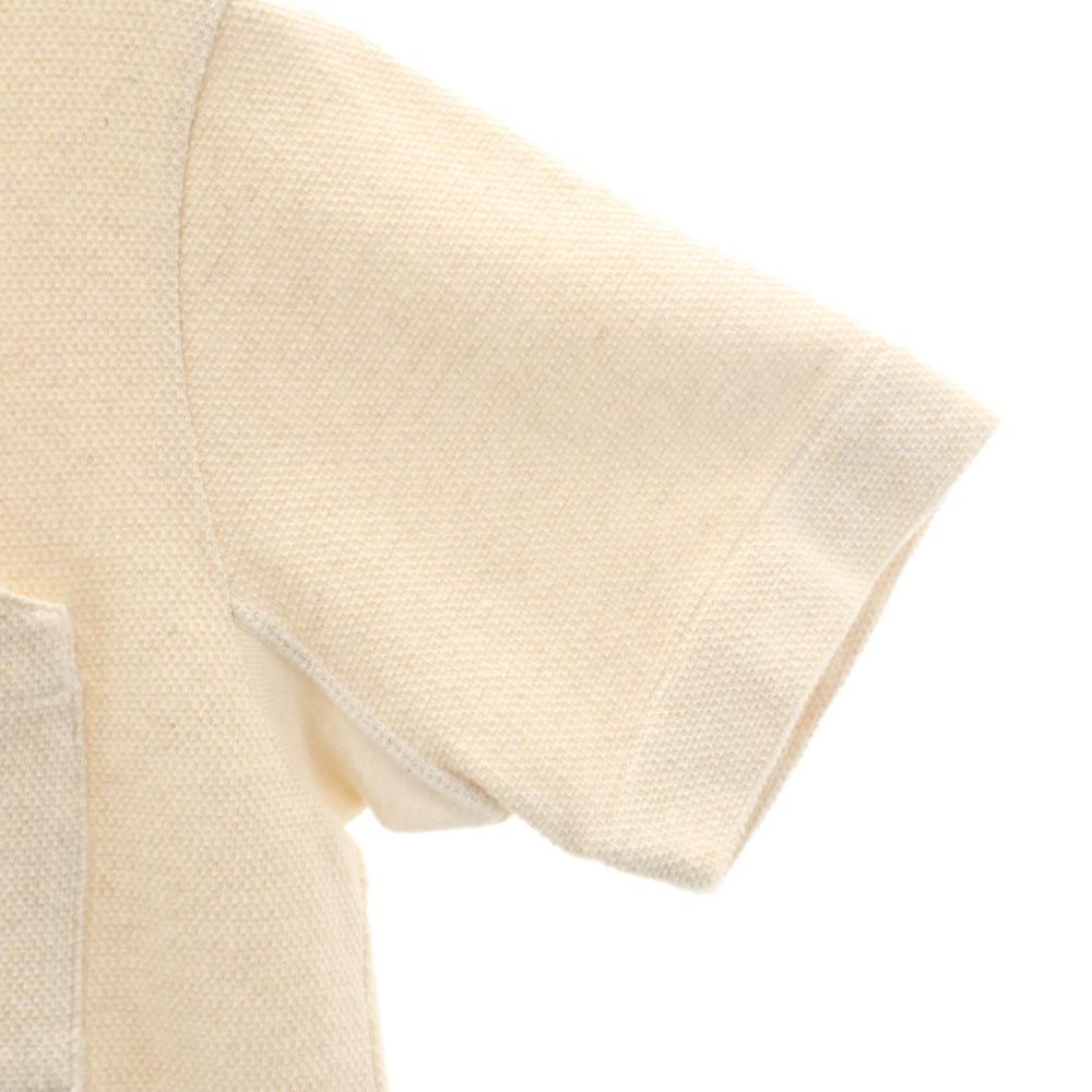 snowpeak スノーピーク 日本製 半袖 ポロシャツ M ベージュ アウトドア メンズ