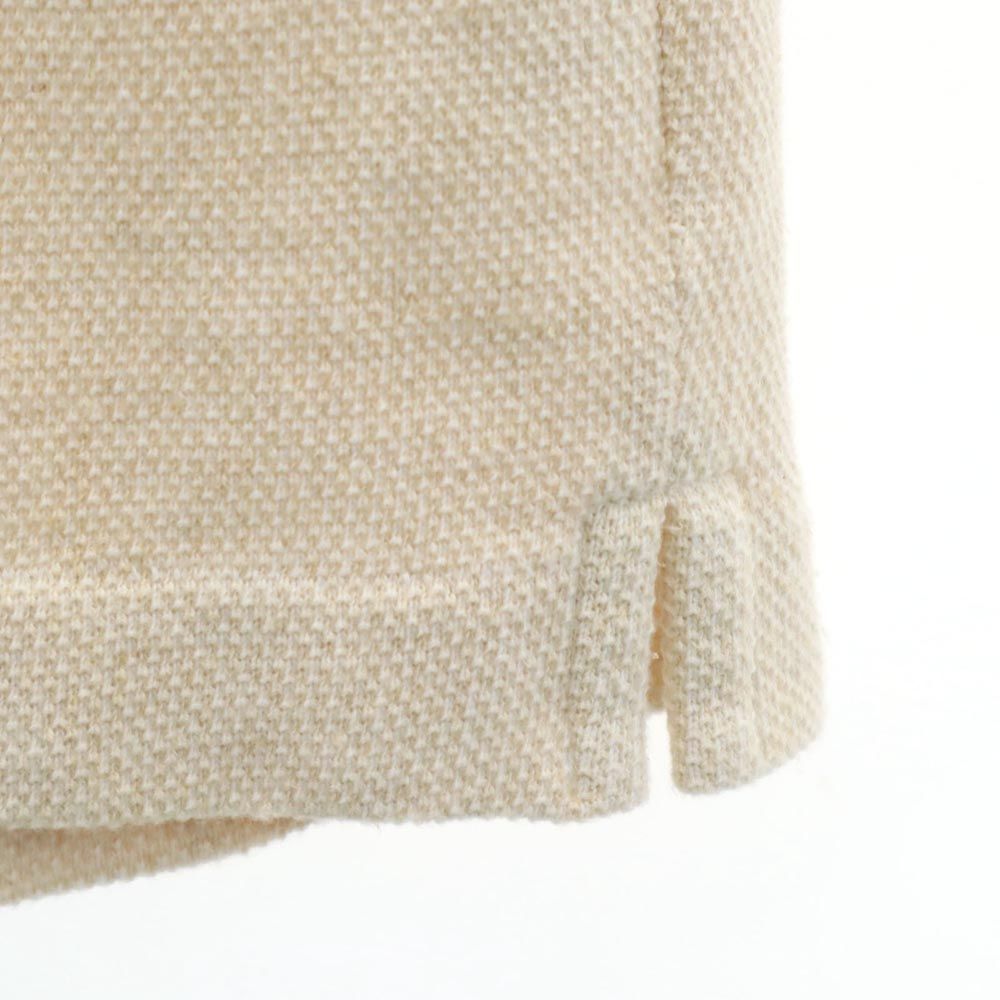 snowpeak スノーピーク 日本製 半袖 ポロシャツ M ベージュ アウトドア メンズ