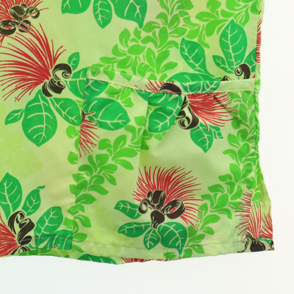 Full Moon フルムーン 80s 90s オールド 半袖 Vネック カットソー L グリーン系 メンズ