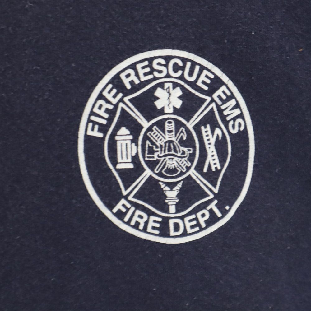 anbil アンビル 90s USA製 オールド バックプリント 半袖 Tシャツ XL ネイビー系 メンズ