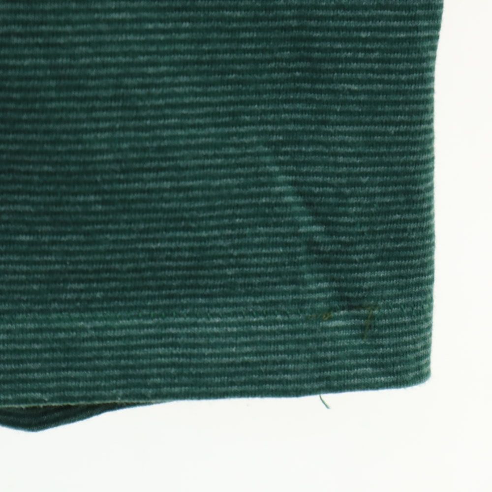 LOONEY TUNES ルーニーテューンズ 90s USA製 オールド ボーダー プリント 半袖 Tシャツ M グリーン メンズ