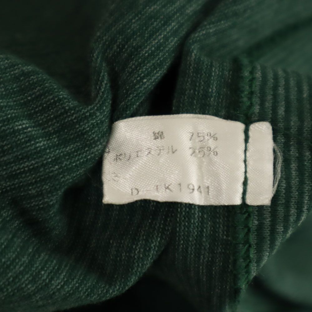 LOONEY TUNES ルーニーテューンズ 90s USA製 オールド ボーダー プリント 半袖 Tシャツ M グリーン メンズ