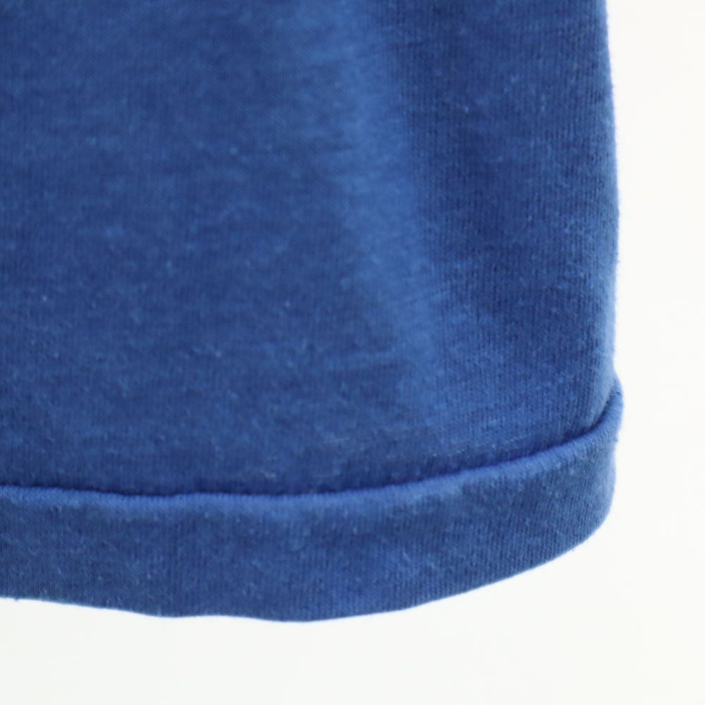 VINTAGE ヴィンテージ 70s 80s USA製 プリント 半袖 Tシャツ ブルー メンズ