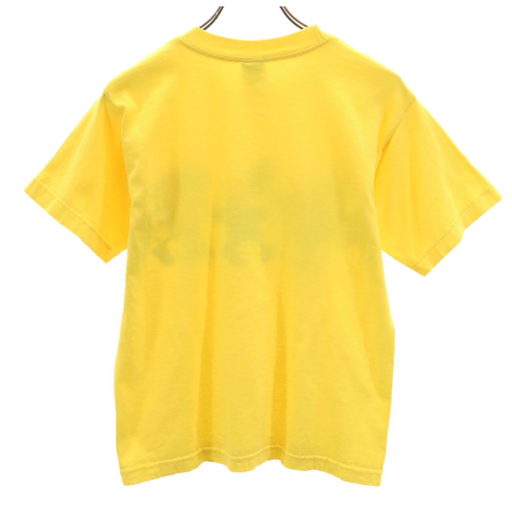 アルスタイルアパレルアンドアクティブウェアー プリント 半袖 Tシャツ YOUTH RETAIL L イエロー ALSTYLE APPAREL&ACTIVEWEAR キッズ