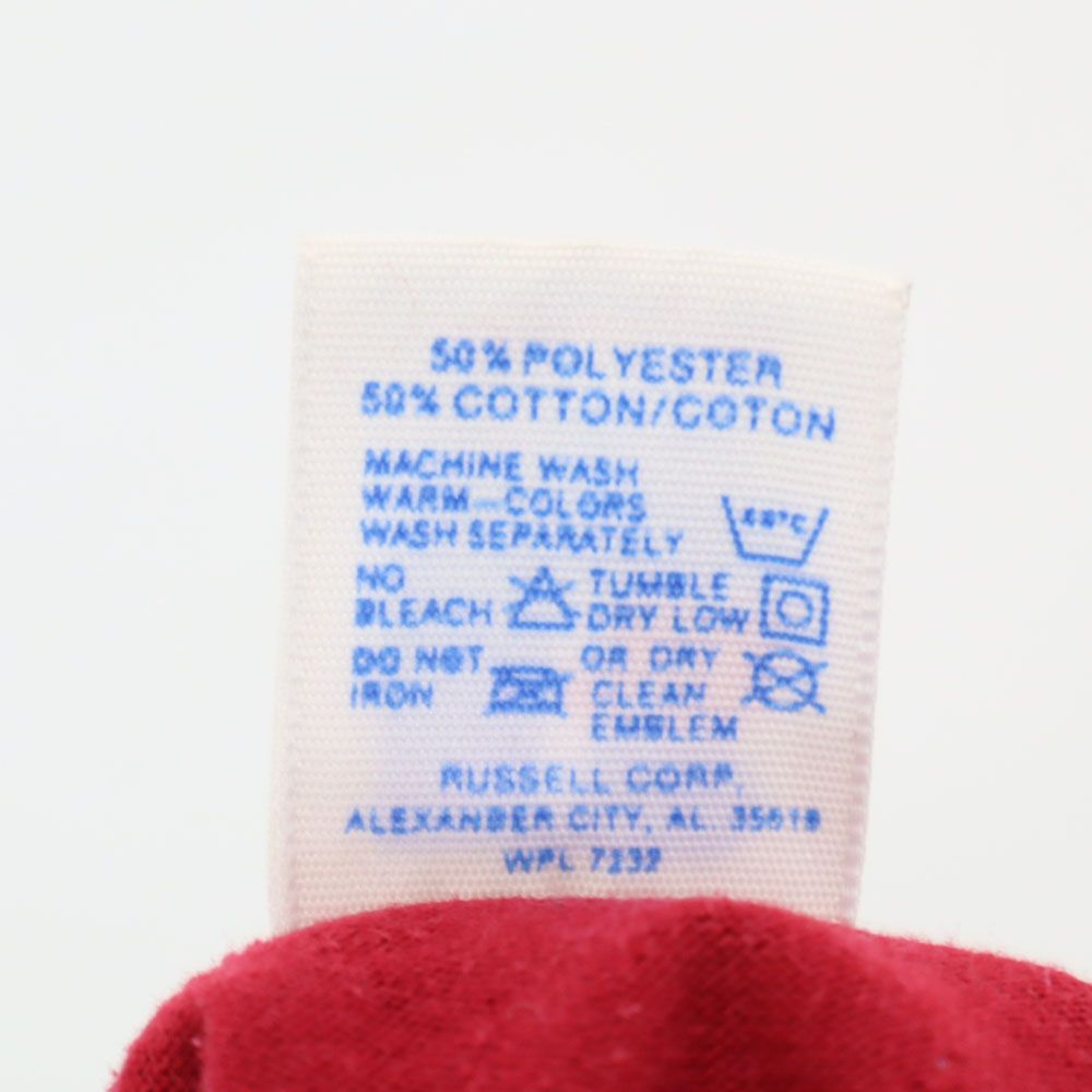 ラッセルアスレチック 80s USA製 ヴィンテージ 半袖 Tシャツ L ボルドー系 RUSSELL ATHLETIC メンズ