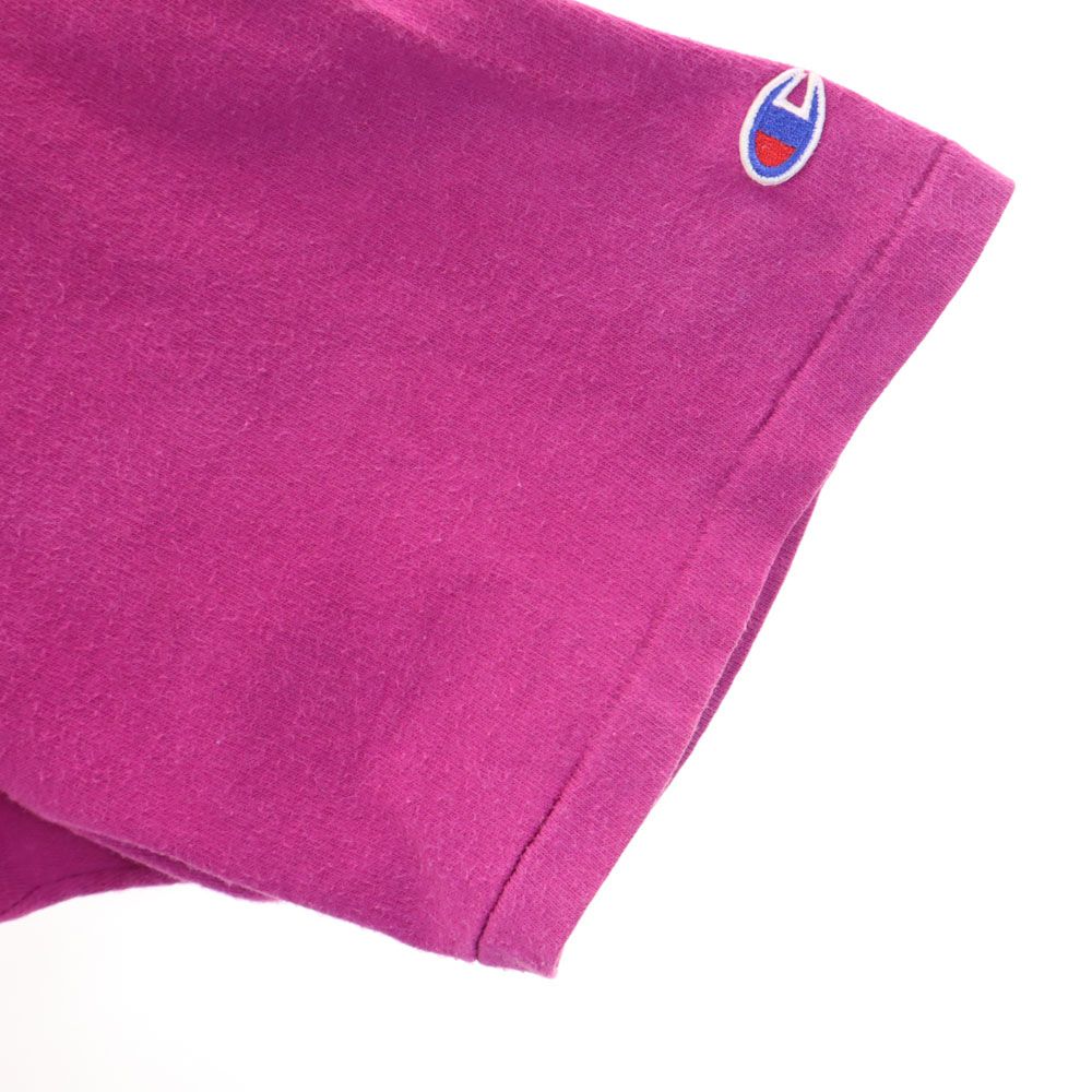 チャンピオン 90s USA製 オールド 青タグ 半袖 Tシャツ XL パープル系 Champion メンズ