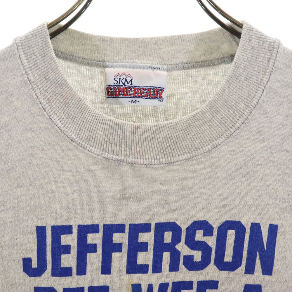 SKM GAME READY 90s USA製 ジャクソンビルジャガーズ オールド サイン入り 両面プリント 半袖 Tシャツ M グレー系 アメフト メンズ