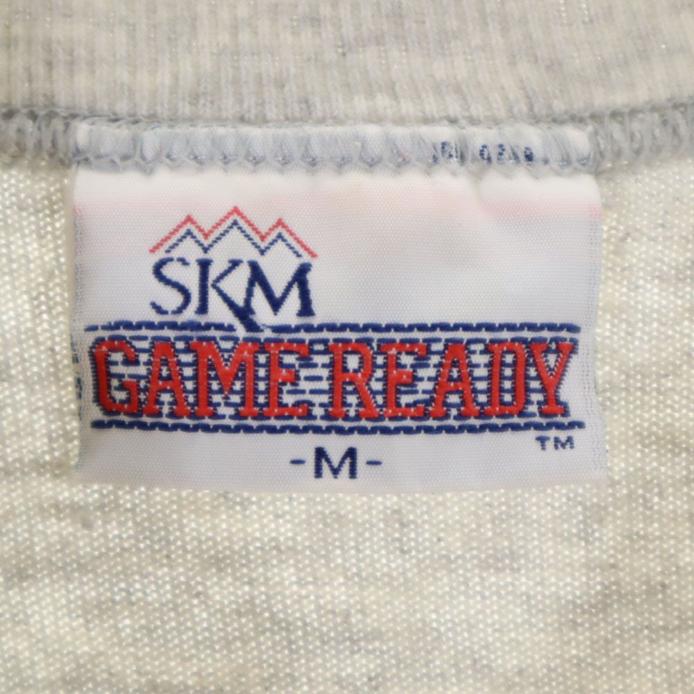 SKM GAME READY 90s USA製 ジャクソンビルジャガーズ オールド サイン入り 両面プリント 半袖 Tシャツ M グレー系 アメフト メンズ