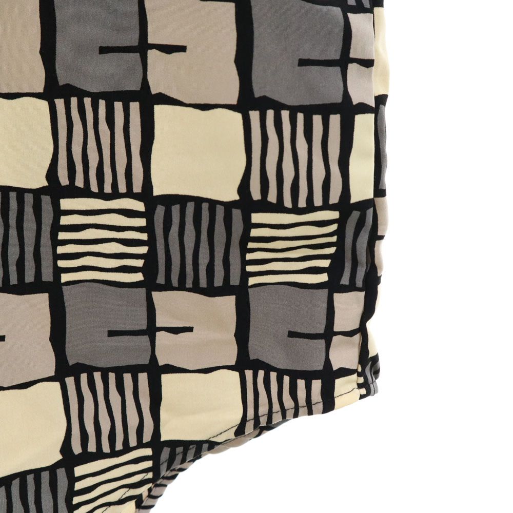 pellepelle ペレペレ 総柄 半袖 シャツ M グレー系 メンズ