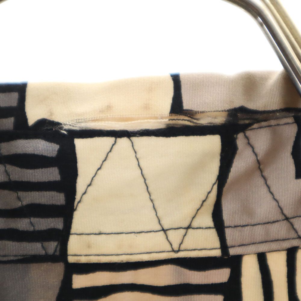 pellepelle ペレペレ 総柄 半袖 シャツ M グレー系 メンズ