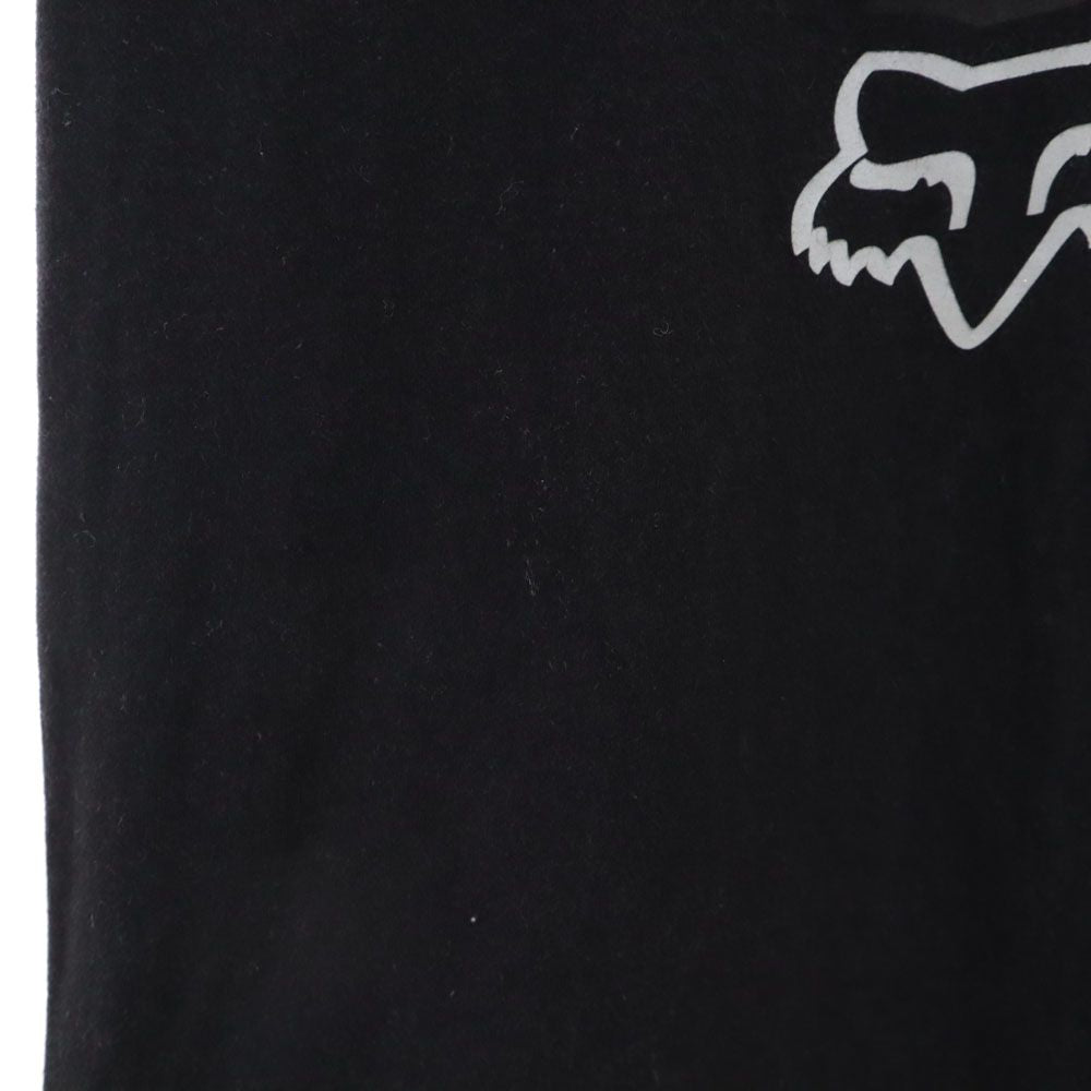 FOX フォックス プリント 半袖 Tシャツ S ブラック メンズ