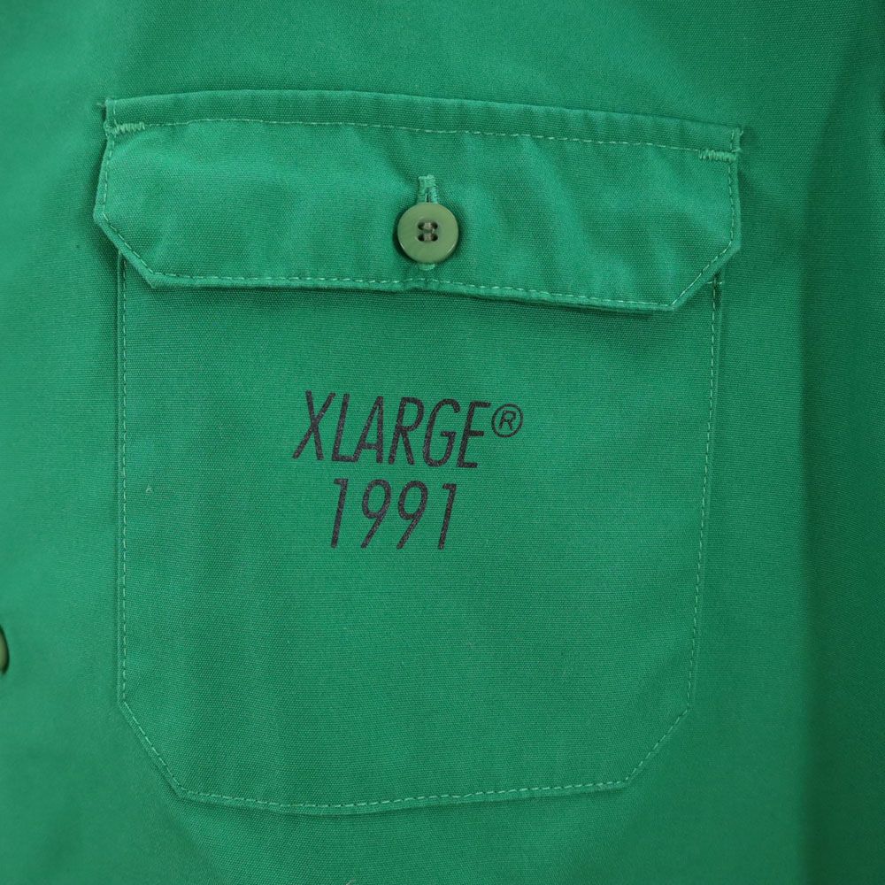 XLARGE エクストララージ 半袖 シャツ S グリーン系 メンズ