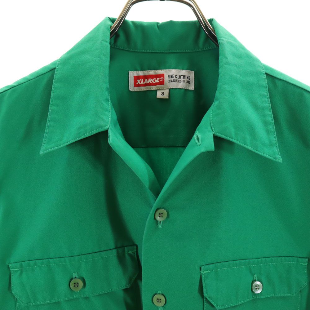 XLARGE エクストララージ 半袖 シャツ S グリーン系 メンズ