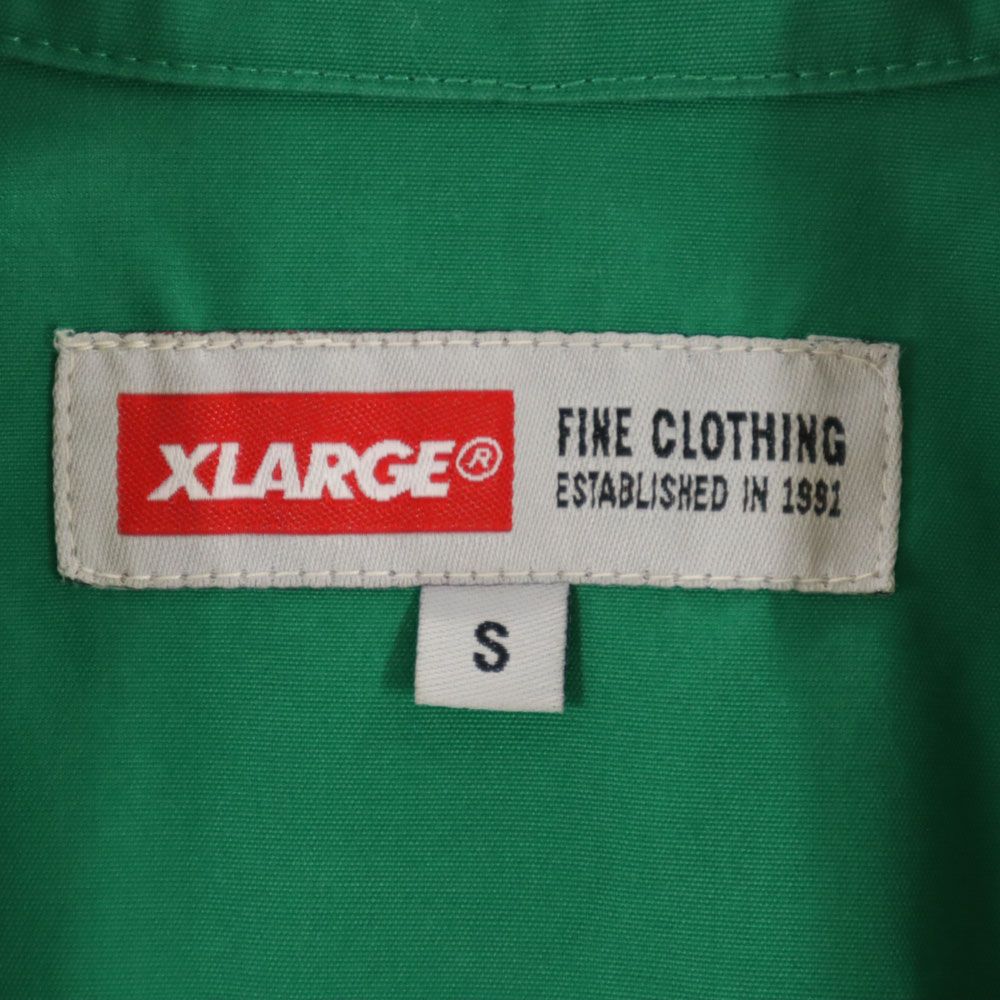 XLARGE エクストララージ 半袖 シャツ S グリーン系 メンズ