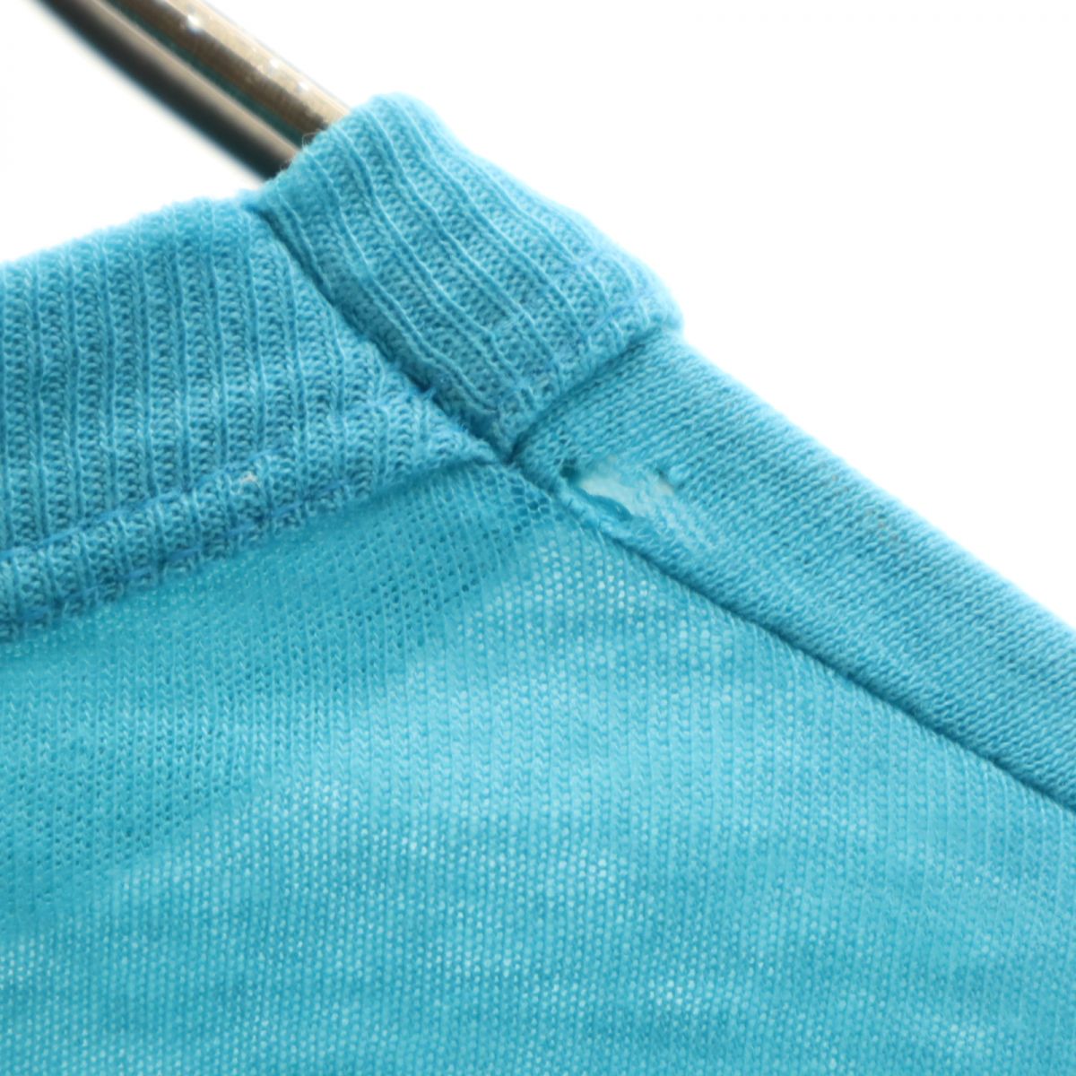 RUSSELL ATHLETIC ラッセルアスレチック 90s USA製 オールド 半袖 Tシャツ S 水色系 メンズ