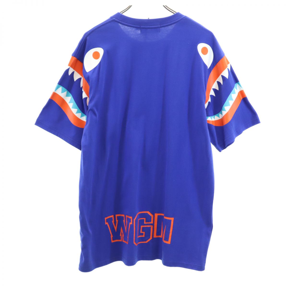 未使用 A BATHING APE アベイシングエイプ 半袖 Tシャツ XL ブルー系 メンズ