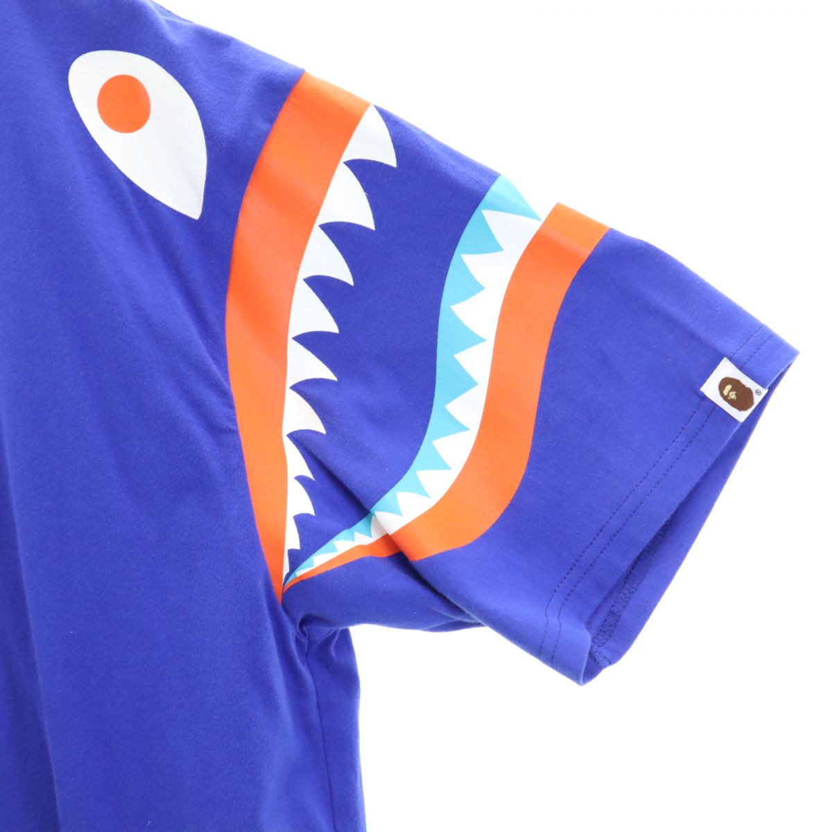 未使用 A BATHING APE アベイシングエイプ 半袖 Tシャツ XL ブルー系 メンズ