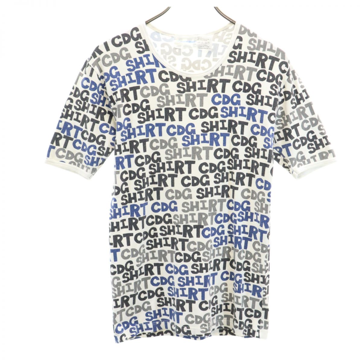 COMME des GARCONS SHIRT コムデギャルソン シャツ 半袖 Tシャツ S ホワイト系 メンズ