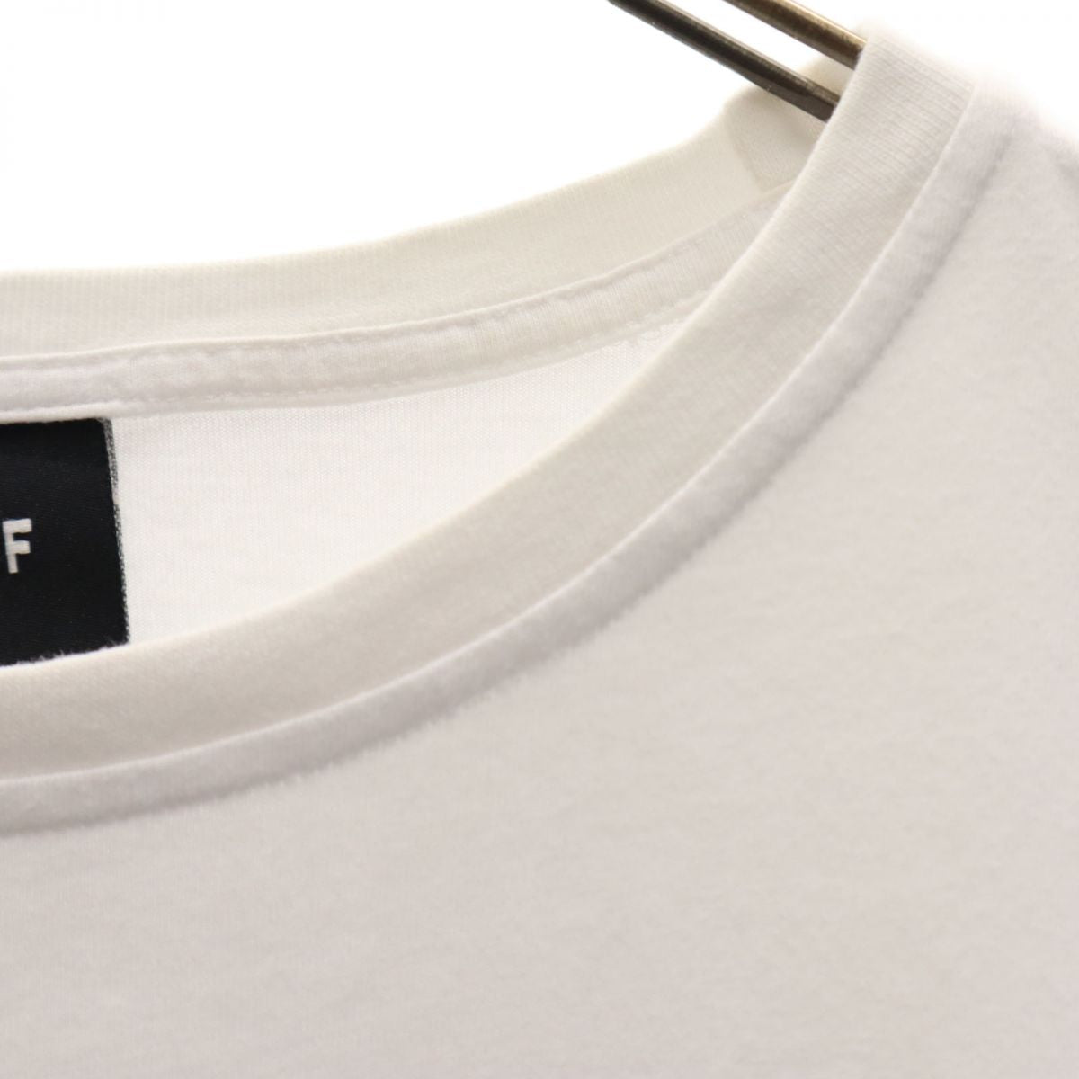 HUF ハフ × スラッシャー コラボ 半袖 Tシャツ XL 白 × THRASHER レディース
