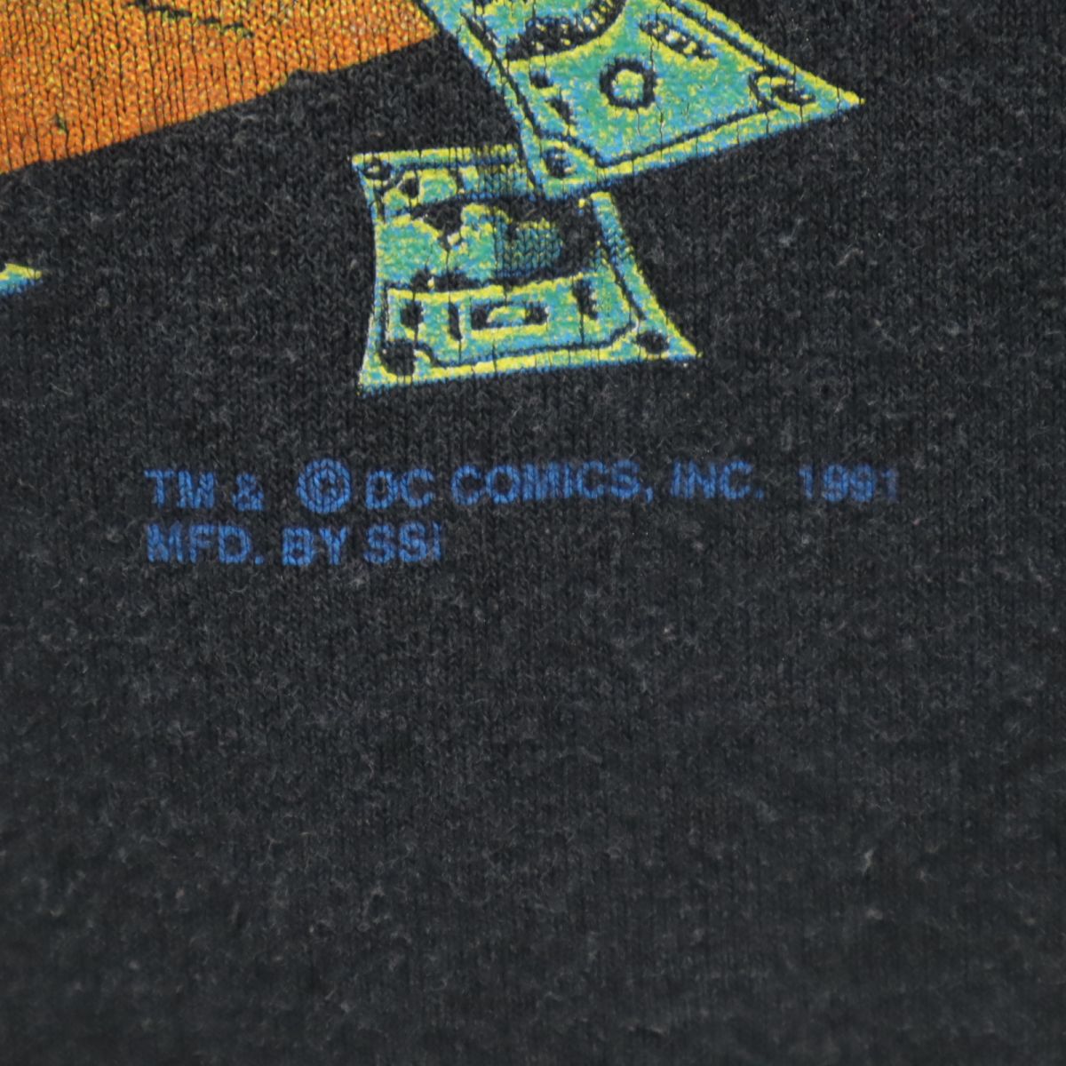 OLD オールド 90s バットマン DCコミック 半袖 Tシャツ 黒 メンズ