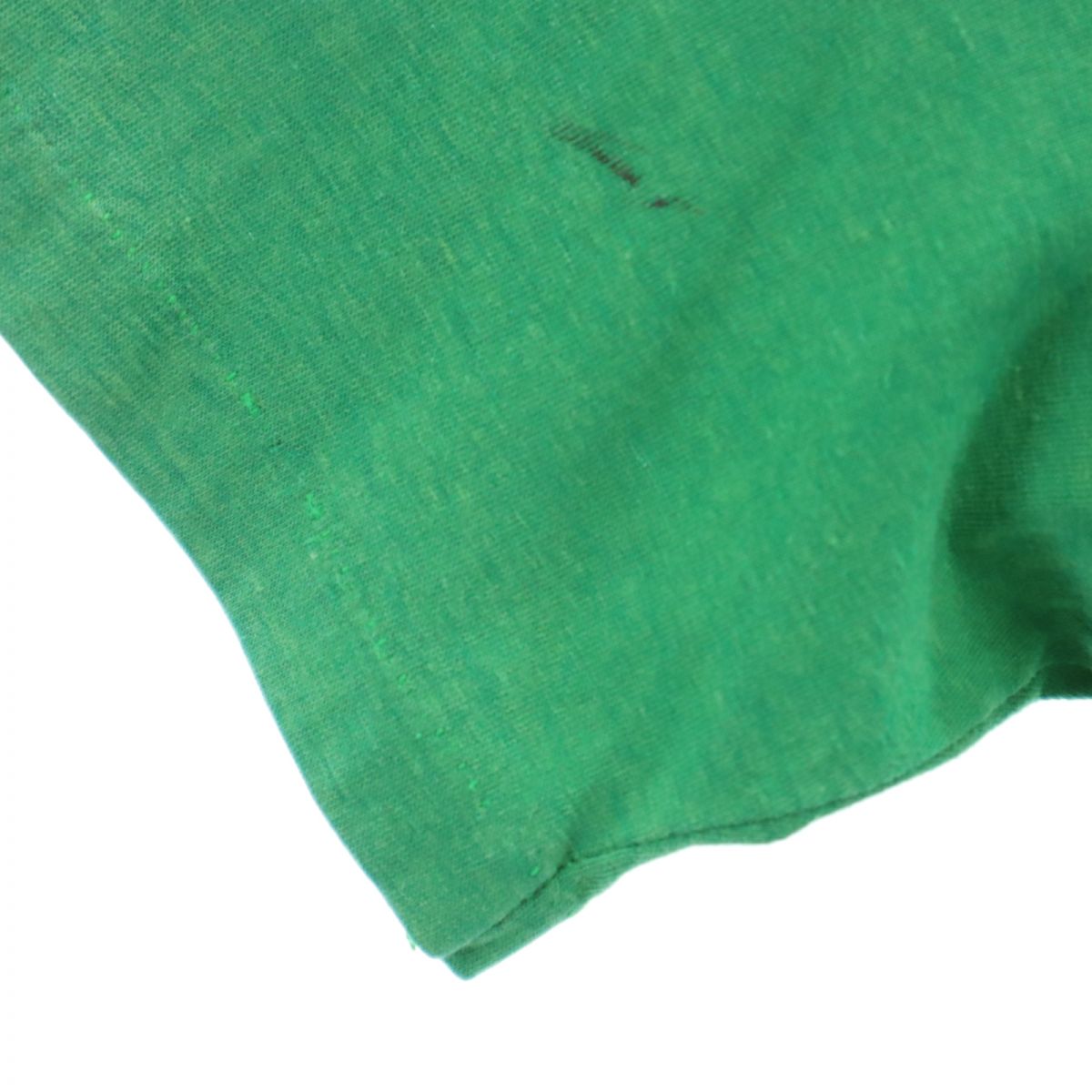 THUNDERBIRD SPORTSWEAR サンダーバードスポーツウェア 80s 90s USA製 オールド 半袖 Tシャツ XL 緑 メンズ