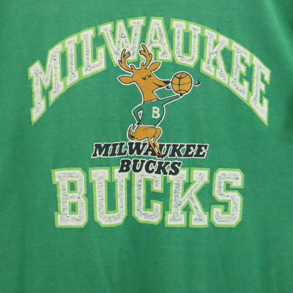 THUNDERBIRD SPORTSWEAR サンダーバードスポーツウェア 80s 90s USA製 オールド 半袖 Tシャツ XL 緑 メンズ