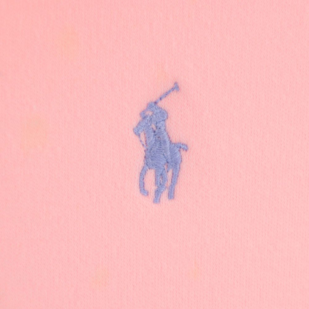 Polo by Ralph Lauren ポロバイラルフローレン 80s ヴィンテージ 緑タグ ボーイズ 半袖 ポロシャツ XL ピンク メンズ