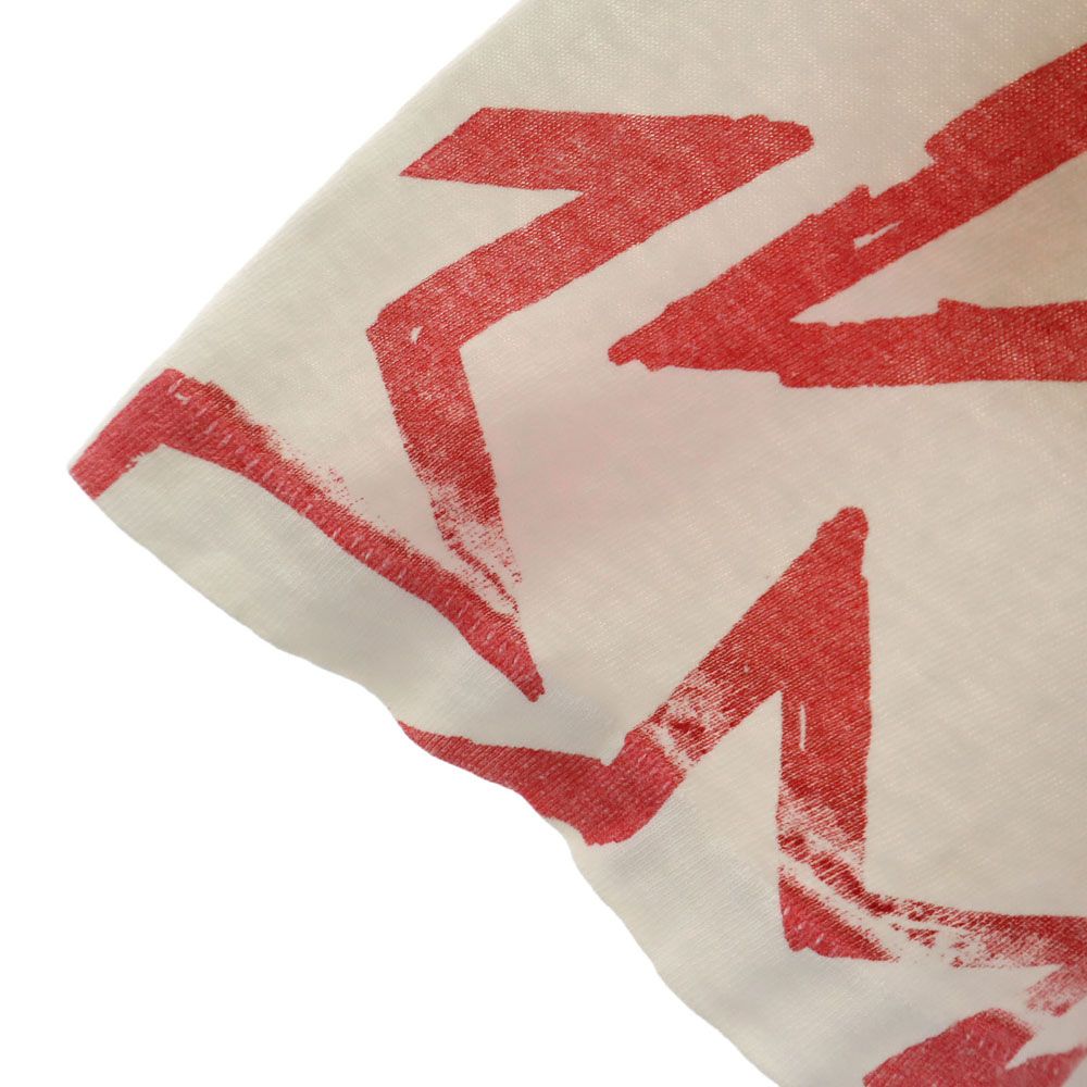 SUN BIG 90s オールド プリント 半袖 Tシャツ ホワイト系 ハーレーダビッドソン メンズ