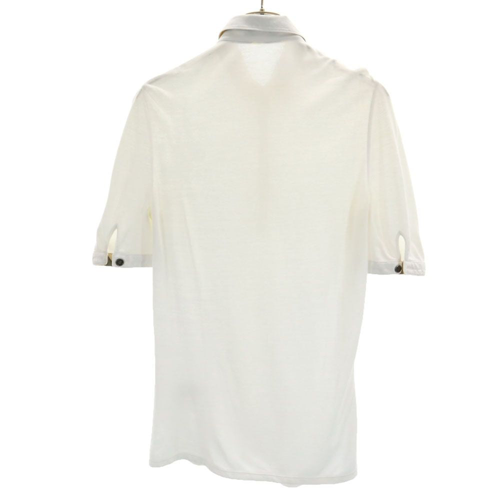 バーバリーロンドン 三陽商会 半袖 ポロシャツ 1 ホワイト BURBERRY LONDON 鹿の子 レディース