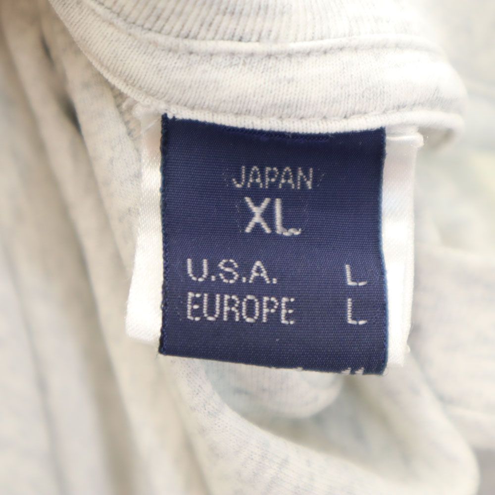 モンベル 日本製 アウトドア バックプリント 半袖 Tシャツ XL グレー mont-bell メンズ