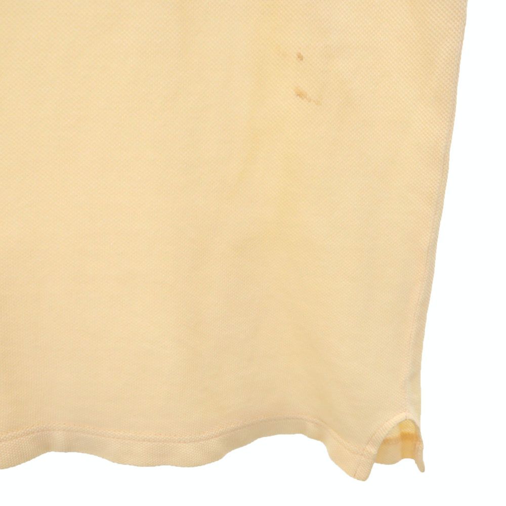 HUGO BOSS ヒューゴボス 半袖 ポロシャツ L オレンジ系 鹿の子地 メンズ