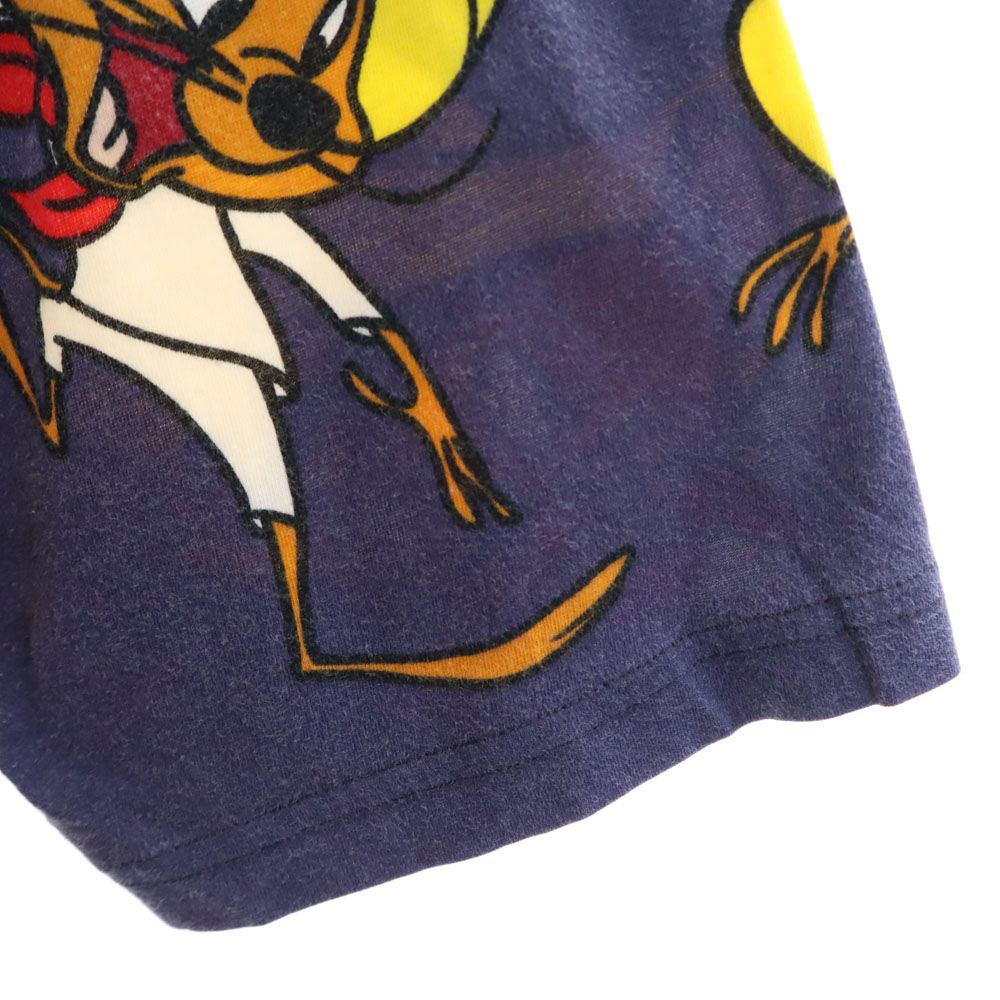 カステルバジャック イタリア製 総柄 半袖 Tシャツ ネイビー系 JC de CASTELBAJAC メンズ