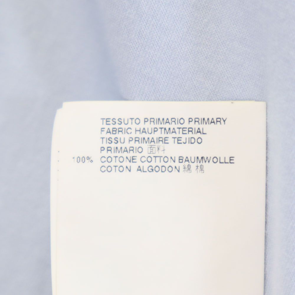 MARTIN MARGIELA マルタンマルジェラ イタリア製 長袖 Vネック Tシャツ 46 ブルー系 メンズ