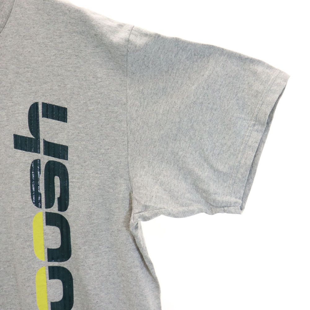 ナイキ 90s USA製 オールド プリント 半袖 Tシャツ M グレー系 NIKE メンズ